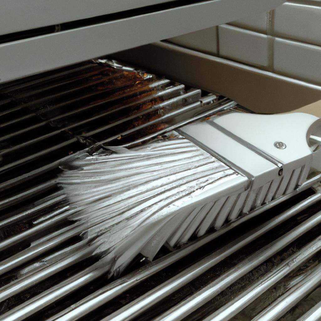 Grill brush porcelain grates Healing Picks